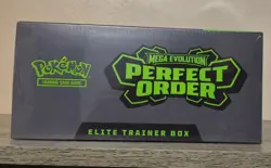 Pokemon TCG Mega Evolution Perfect Order Elite Trainer Box ETB (New/Sealed) - Image 5