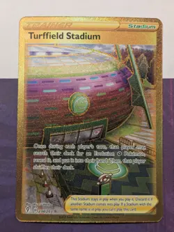 Pokemon - Turffield Stadium (Secret) - 234/203 - Evolving Skies - Holo - Image 2