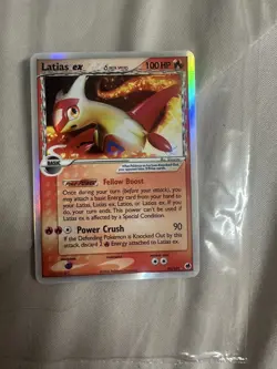 Pokemon Latias ex (Delta Species) 95/101 Dragon Frontiers Holo NM/LP+ - Image 1