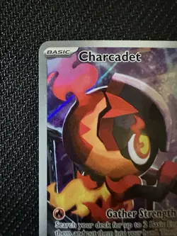 Charcadet - 022 - MEP Black Star Promo - Pokemon Center Stamp - Holo - NM - Image 2