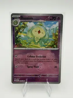Pokemon TCG Duosion 038/086 Reverse Holo Masterball Black Bolt NM - Image 1