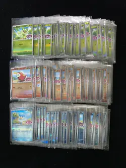 2025 Pokemon TCG S-CHN Promo 119/SV-P Sprigatito Fuecoco Quaxly Lot*140 IH59 - Image 1