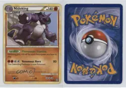 Nidoking Pokemon HeartGold & SoulSilver Triumphant #6 2010 - Image 3