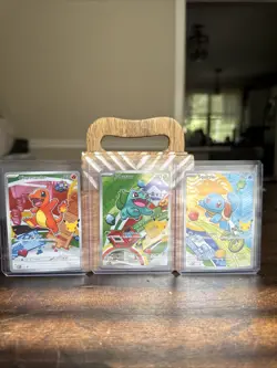 Pokemon TCG First Partner Illustration Collection Series 1 Kanto GEN 1 Starters - Image 1