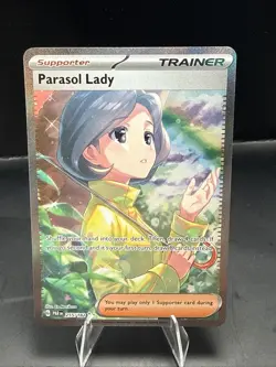Pokemon Parasol Lady 255/182 SV04: Paradox Rift Holo - Image 1