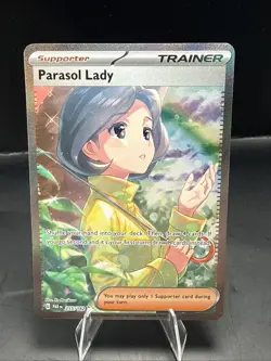 Pokemon Parasol Lady 255/182 SV04: Paradox Rift Holo - Image 2
