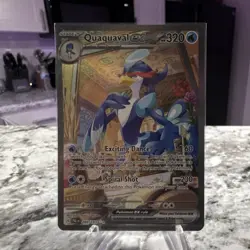 Pokemon TCG Quaquaval ex Special Illustration Rare PALDEA EVOLVED 260/193 Holo … - Image 1