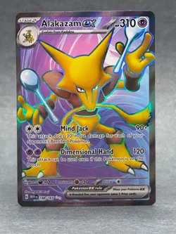 Pokemon - 188/165 Alakazam SV Scarlet & Violet 151 Ultra Rare Holo TCG NM MEW - Image 1