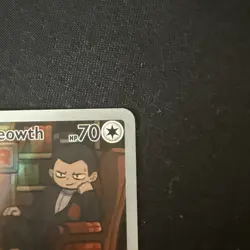 Pokemon: Team Rocket's Meowth Illustration Rare IR Holo 203/182 Destined Rivals - Image 3