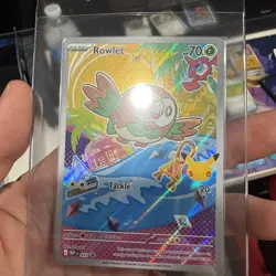 Rowlet 043 – Promo – Pokemon Promos 30th Anniversary Partner - Mega Evolutions - Image 2