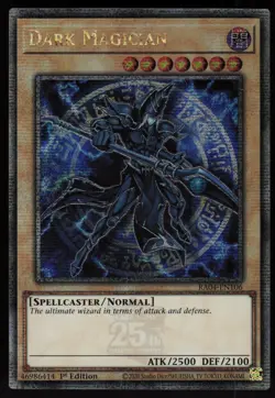 Dark Magician (7th Art) (Quarter Century Secret Rare) RA04-EN106 Yu-Gi-Oh - Image 1