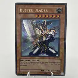Yugioh Buster Blader Unlimited Edition Ultra Rare PSV-050 Heavy Play - Image 1