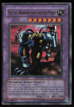 The Last Warrior from Another Planet LON-077 Ultra Rare Yu-Gi-Oh - Image 1
