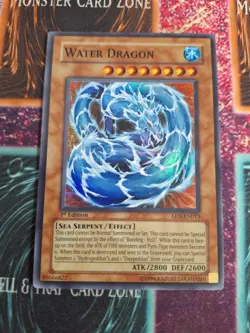 Yu-Gi-Oh! Water Dragon EEN-EN015 Super Rare 1st Edition Near Mint - Image 1