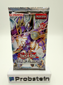 Lot of (415) Yu-Gi-Oh! TCG Alliance Insight 1st Edition Booster Packs SEALED - Image 2