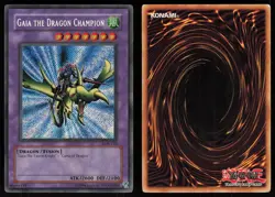 Gaia the Dragon Champion LOB-125 Secret Rare Yu-Gi-Oh - Image 3