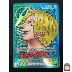 [NM] Sanji ONE PIECE Card Game Japanese OP02-026 Alt Ar Paramount War 25M5 - Image 1