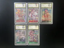 2025 One Piece TCG CHN OP14-033 SR Perona Kujyaku PGS 10 Pristine Lot*5 LU57 - Image 1
