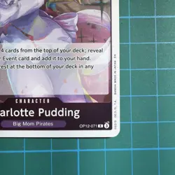 Charlotte Pudding OP12-071 R Legacy of the Master - Foil - ONE PIECE ENGLISH - Image 5