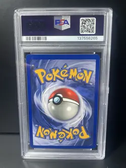 Pokemon 1999 Fossil Ditto 3/62 Holo Rare PSA 8 Unlimited English - Image 3