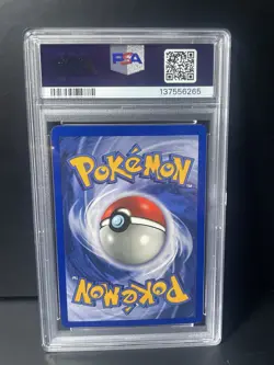 Pokemon 1999 Fossil Ditto 3/62 Holo Rare PSA 8 Unlimited English - Image 4