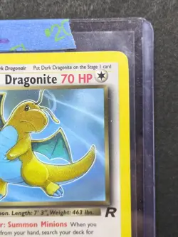 Pokemon TCG Dark Dragonite 22/82 Unlimited Rare Team Rocket Non Holo LP - Image 3