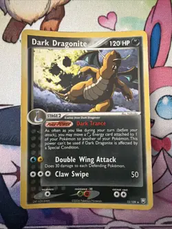 Pokemon TCG Dark Dragonite Holo Rare Card 15/109 Team Rocket Returns - Image 2