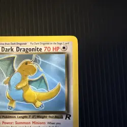 Pokemon Dark Dragonite TCG Team Rocket Regular 1st Edition Rare Non-Holo Card LP - Image 5