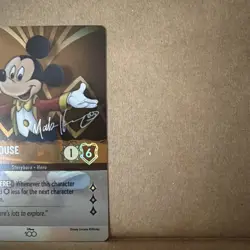 Lorcana Disney 100 Mickey Mouse Friendly Face 18/P1 Promo Foil (A1) - Image 4