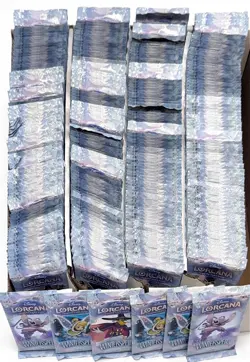 Lot of (314) Disney Lorcana TCG Winterspell Booster Packs SEALED NEW - Image 1