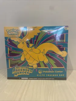 Pokemon TCG Mega Evolution Ascended Heroes Elite Trainer Box ETB In Hand, Sealed - Image 1