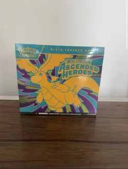 Pokemon Mega Evolution Ascended Heroes ETB Elite Trainer Box - Sealed In Hand - Image 1