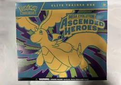 Pokemon TCG: Mega Evolution- Ascended Heroes Elite Trainer Box (ETB) IN HAND - Image 1