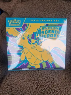 Pokemon TCG Mega Evolution Ascended Heroes Elite Trainer Box ETB In Hand, Sealed - Image 1