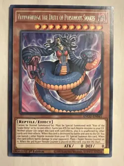 Vennominaga the Deity of Poisonous Snakes - ANGU-EN041 - Rare - 1st Edition - NN - Image 1