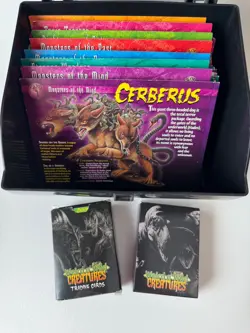 Weird N Wild Creatures Cards Lot w/Storage Case 219 Cards + 2 Decks, Groups 1-8 - Image 3