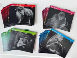 Weird N Wild Creatures Cards Lot w/Storage Case 219 Cards + 2 Decks, Groups 1-8 - Image 4