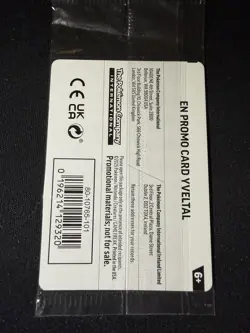 Pokemon Yveltal Promo GameStop Exclusive Holo Stamped Card MEGN 088/132 110 HP - Image 2