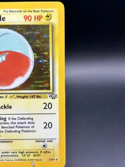Pokemon Card - Electrode Jungle 2/64 Holo Rare Unlimited - LP - Image 4