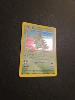 Pokemon Nidoqueen 7/64 Jungle Holo Rare 90 LP NM 1999 Wizards of the Coast Card - Image 2