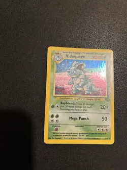 Pokemon Nidoqueen 7/64 Jungle Holo Rare 90 LP NM 1999 Wizards of the Coast Card - Image 4