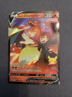 Lance's Charizard V SWSH133 SWSH: Sword & Shield Promo Cards Holo - Image 1