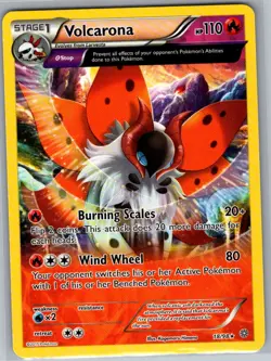 Volcarona (18) 18/98 Non Holo XY - Ancient Origins - Pokemon Card - NM - Image 1