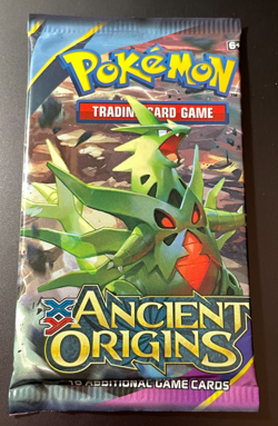 POKEMON XY ANCIENT ORIGINS Sealed 10-Card BOOSTER PACK (Mega Tyranitar Art) - Image 1