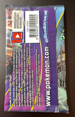 POKEMON XY ANCIENT ORIGINS Sealed 10-Card BOOSTER PACK (Mega Tyranitar Art) - Image 2