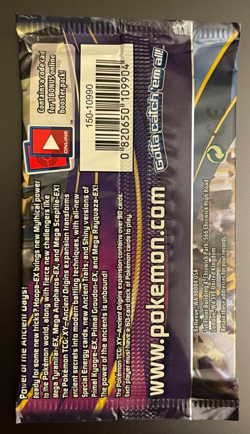 POKEMON XY ANCIENT ORIGINS Sealed 10-Card BOOSTER PACK (Primal Groudon Art) - Image 2