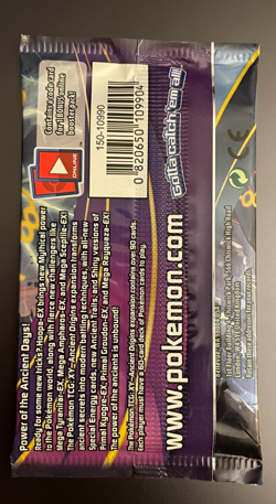 POKEMON XY ANCIENT ORIGINS Sealed 10-Card BOOSTER PACK (Mega Rayquaza Art) - Image 2