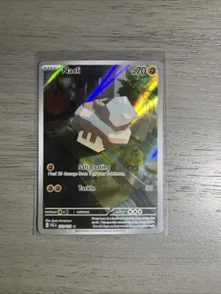 Pokemon Nacli TCG Illustration Rare Holo Card 220/193-SV02 Paldea Evolved - Image 1