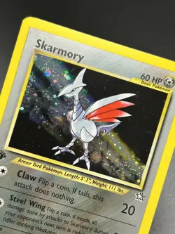 SKARMORY Pokemon Card - WOTC - 1st Edition - Neo Genesis - 13/111 - HOLO - NM - Image 3