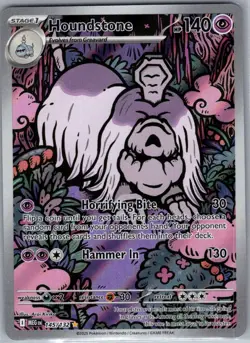 Houndstone 145/132 ME01: Mega Evolution - Pokemon Card - NM - Image 1